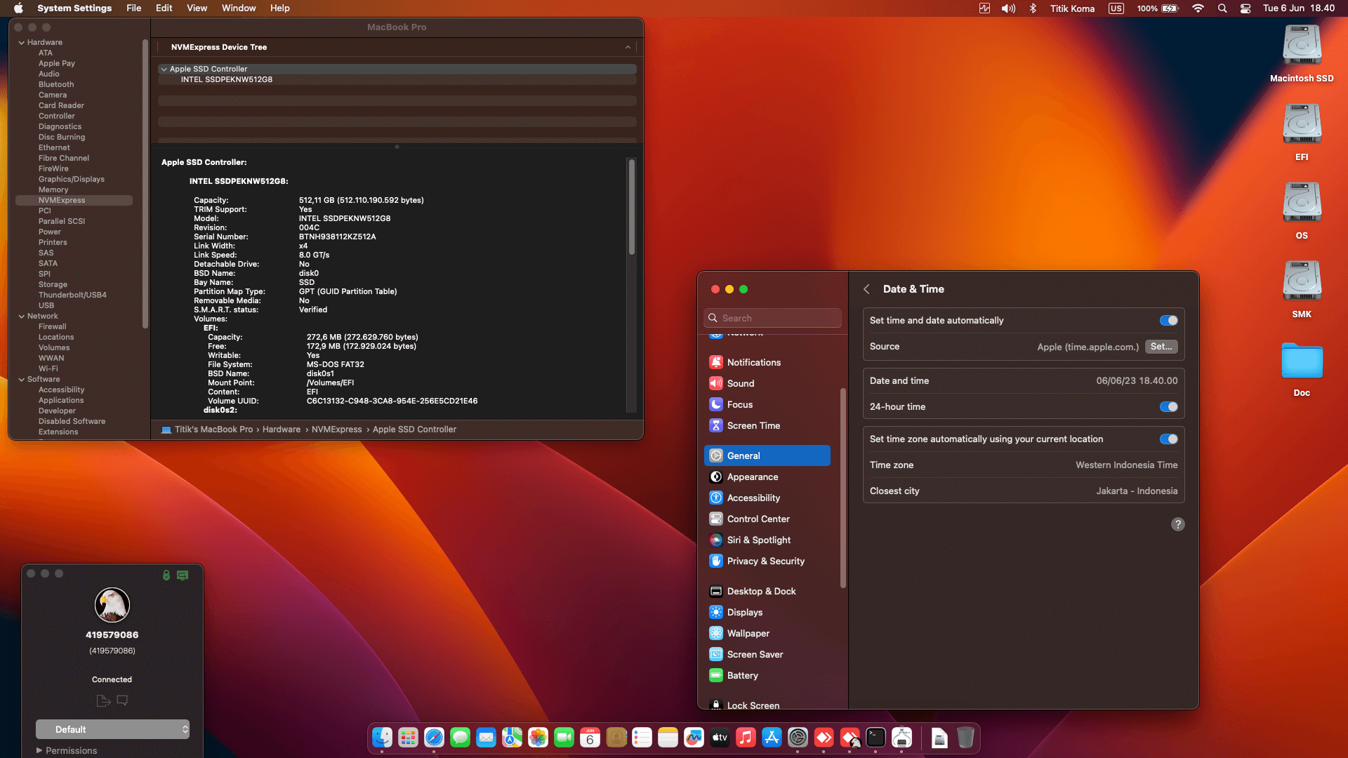 Asus VivoBook A409FJ EK551T [WhiskeyLake   Intel UHD 620 + I2C]   OpenCore 1